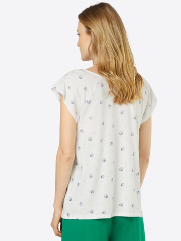 T-shirt ESPRIT en blanc : derrière