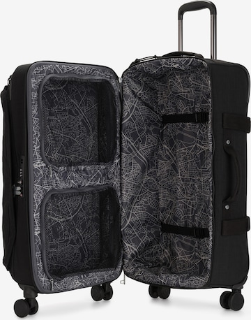 KIPLING Gurulós bőröndök 'Spontaneous' - fekete