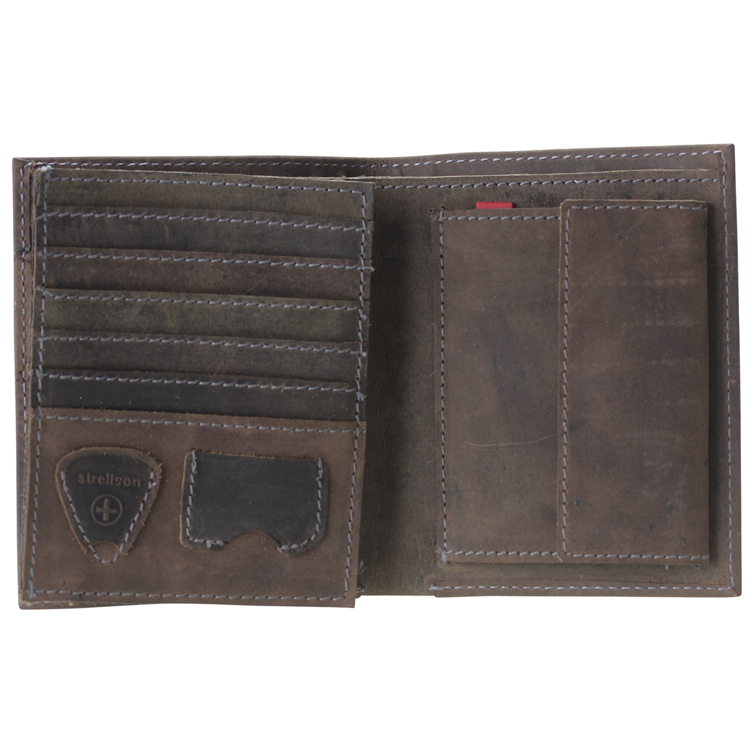 STRELLSON Portemonnaie 'Richmond' in Braun