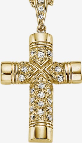 FIRETTI Pendant 'Kreuz' in Gold: front