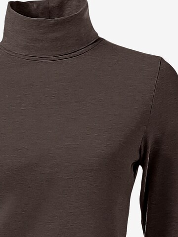 T-shirt 'Best Connection' heine en marron