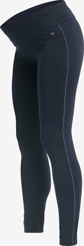 Esprit Maternity Skinny Leggings in Blauw: voorkant