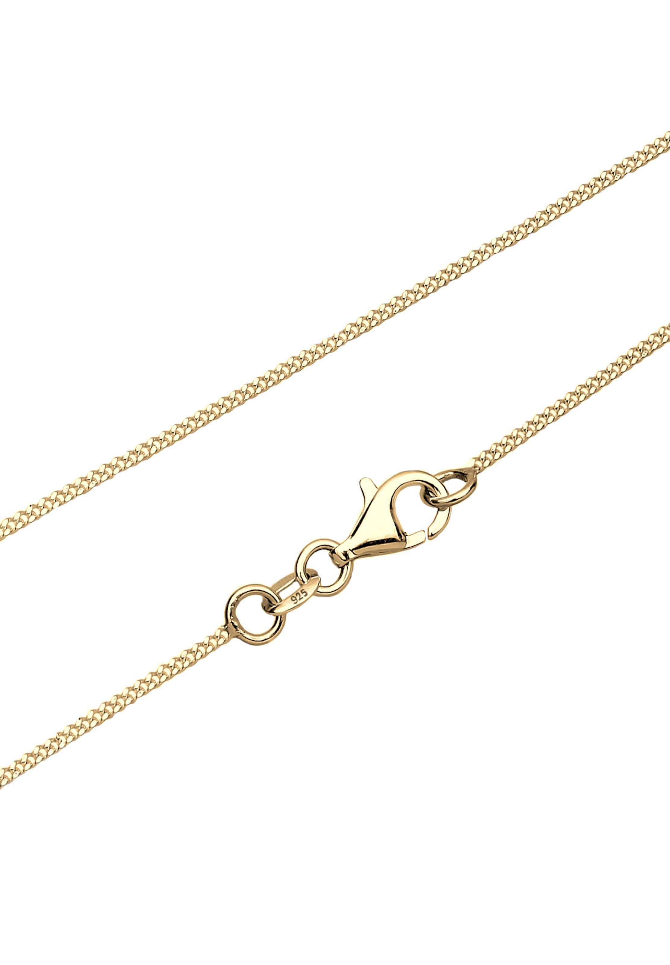 Frauen Schmuck ELLI Halskette 'Feder' in Gold - UJ50158