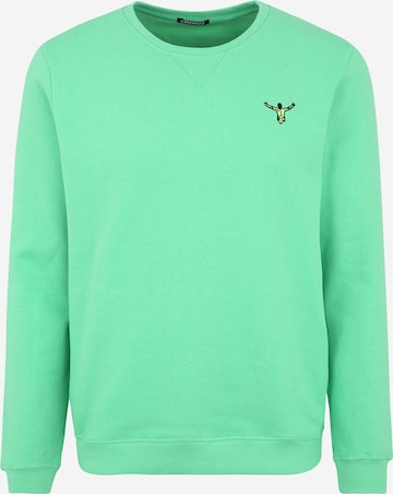 CHIEMSEE - Regular Fit Sweatshirt de desporto 'Eagle Rock' em verde: frente