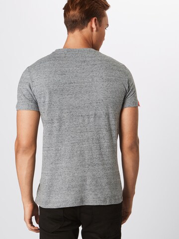 Superdry T-Shirt in Grau: zadná strana