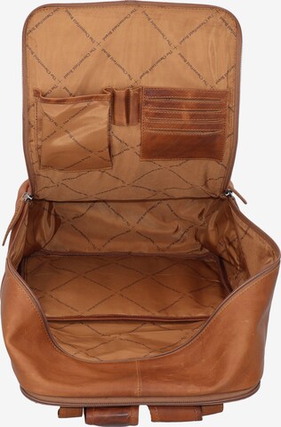 The Chesterfield Brand Rucksack 'Wax Pull Up' in Braun