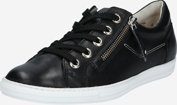 Paul Green Sneakers in Black: front