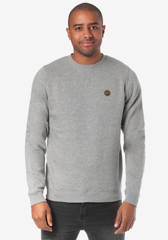 Lakeville Mountain Sweatshirt 'Milo' in Grau: predná strana