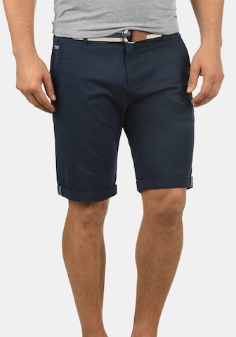 !Solid - regular Pantalón chino 'Monty' en azul: frente