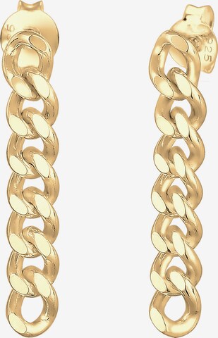 ELLI Earrings 'Twisted' in Gold: front