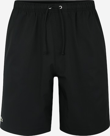 Lacoste Sport Sports trousers in Black: front