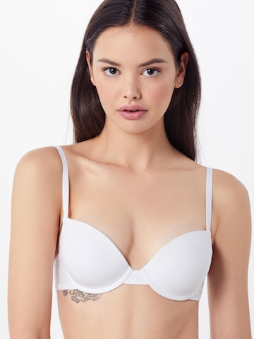 SLOGGI T-shirt Bra '24/7 100' in White: front