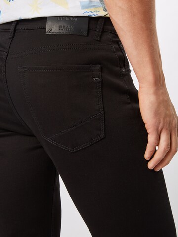 BRAX Slimfit Jeans 'Chuck' in Schwarz