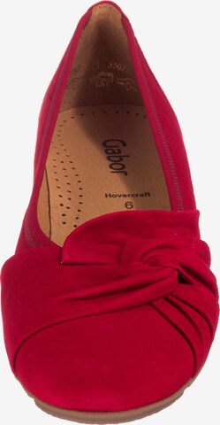 GABOR Ballet Flats in Red