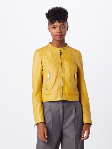 Maze Between-Season Jacket 'Grenada' in Yellow: front