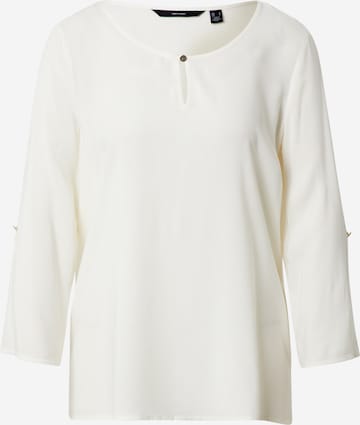 VERO MODA Shirts 'VMNADS' i hvid: forside