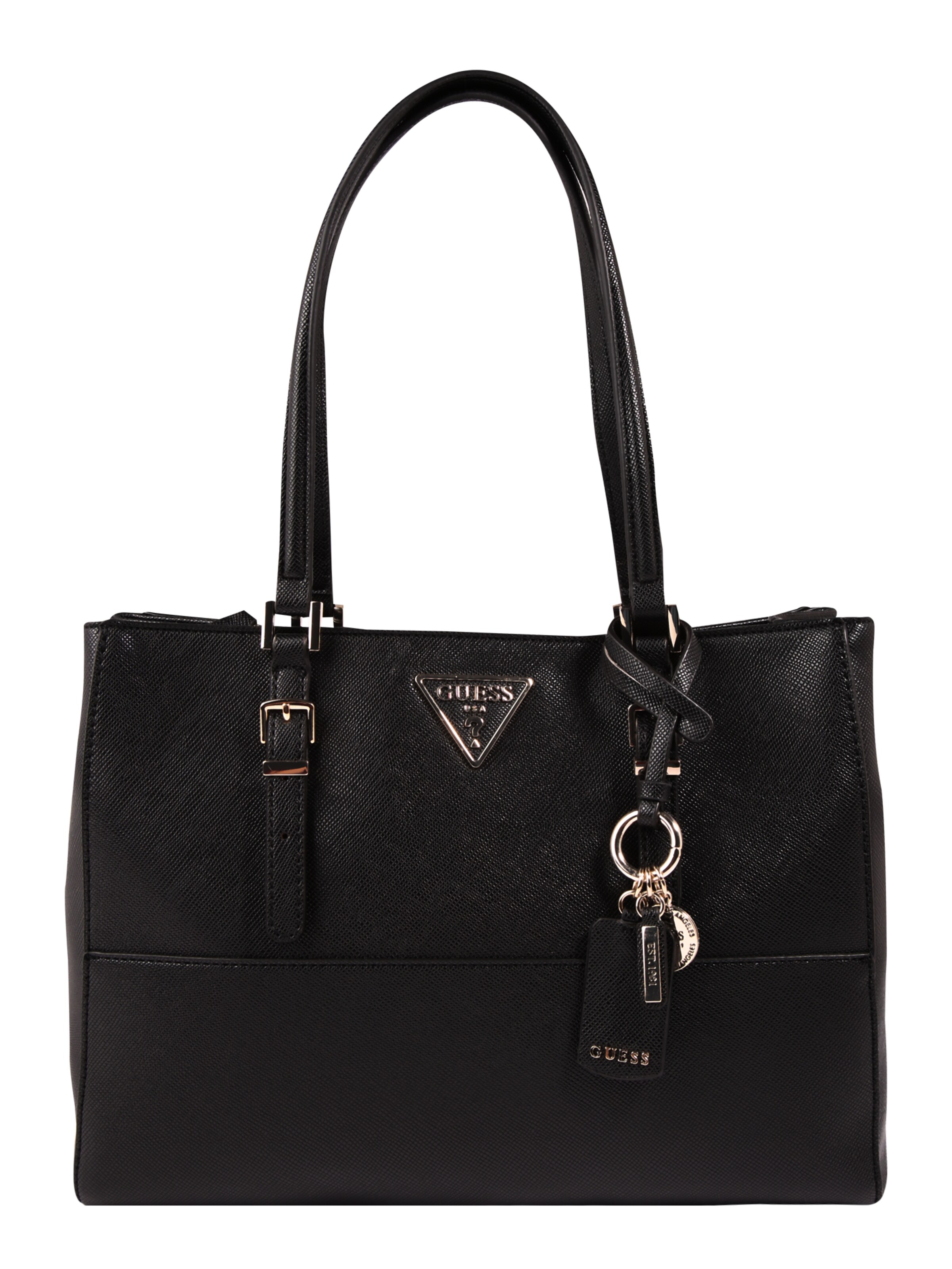 GUESS - Schoudertas 'Carys' in de kleur Zwart