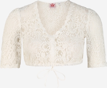 SPIETH & WENSKY Traditional blouse 'Hadia' in White: front