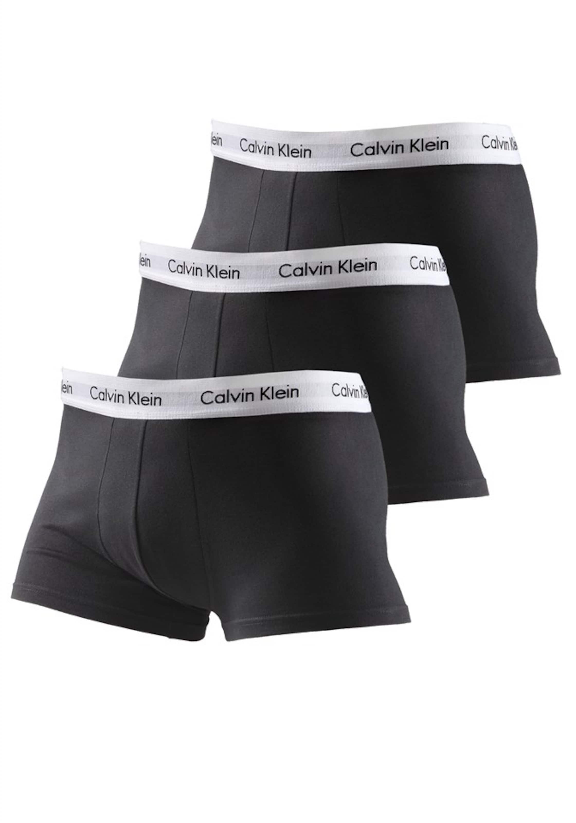 melns Calvin Klein Underwear Standarta Bokseršorti: no priekšpuses