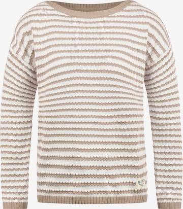 DESIRES Sweater 'Hilde' in Brown: front