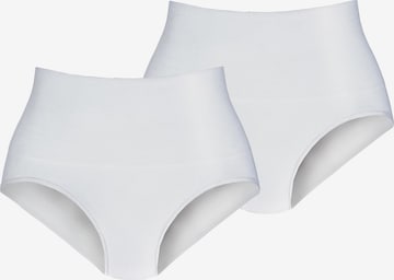 Slip modellante di PETITE FLEUR in bianco: frontale