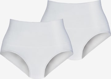 Slip scultant PETITE FLEUR en blanc : devant