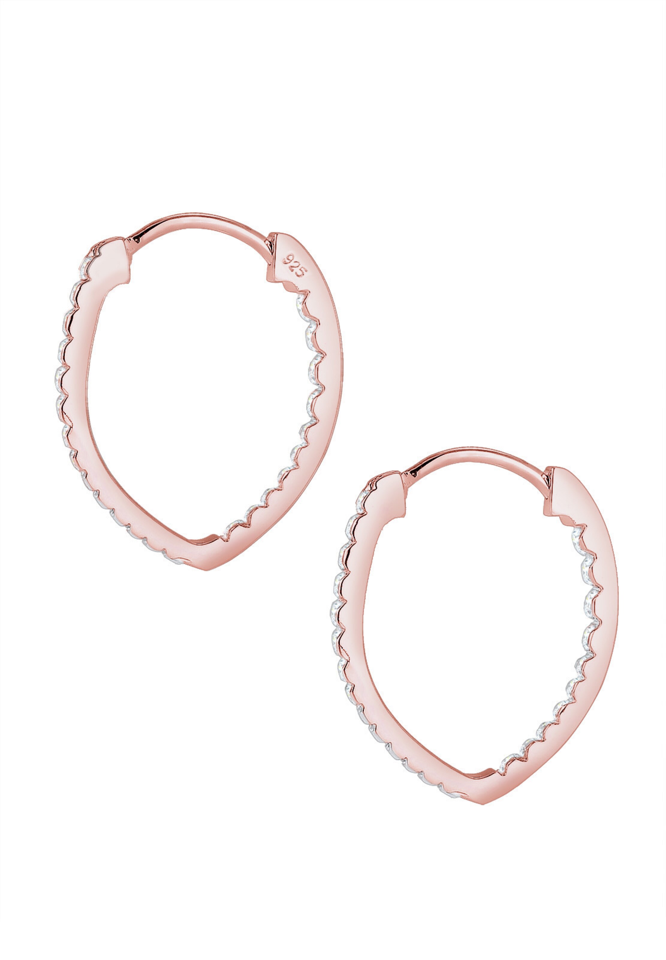 Boucles d'oreilles 'Oval' ELLI en or