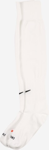 NIKE Soccer Socks 'Academy' in White: front