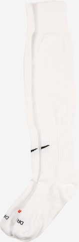 NIKE Soccer Socks 'Academy' in White: front