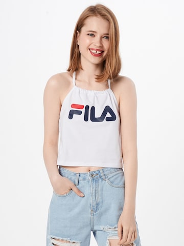 Top 'CHIARA' di FILA in bianco: frontale