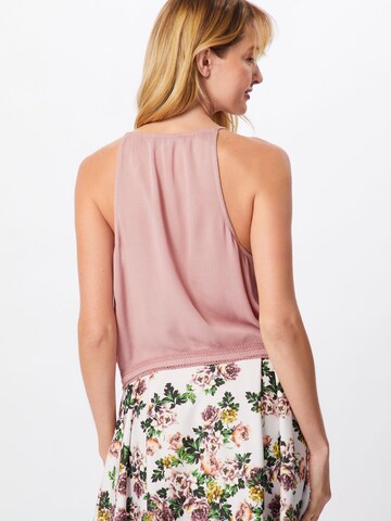 Haut ABOUT YOU en rose : derrière