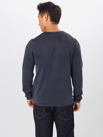 Coupe regular Pull-over 'Leo' JACK & JONES en bleu