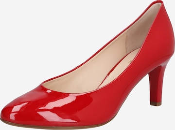 Högl - Sapatos de salto em vermelho: frente