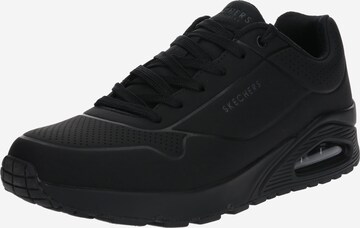 Sneaker low 'Uno Stand On Air' de la SKECHERS pe negru: față