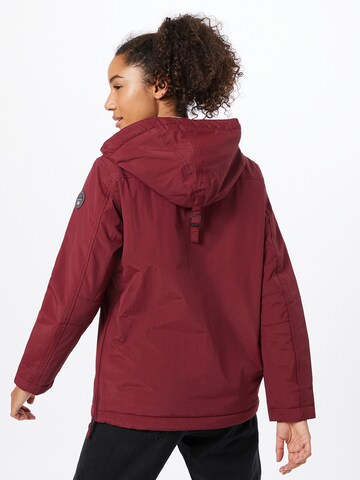 NAPAPIJRI Weatherproof jacket 'Rainforest' in Red