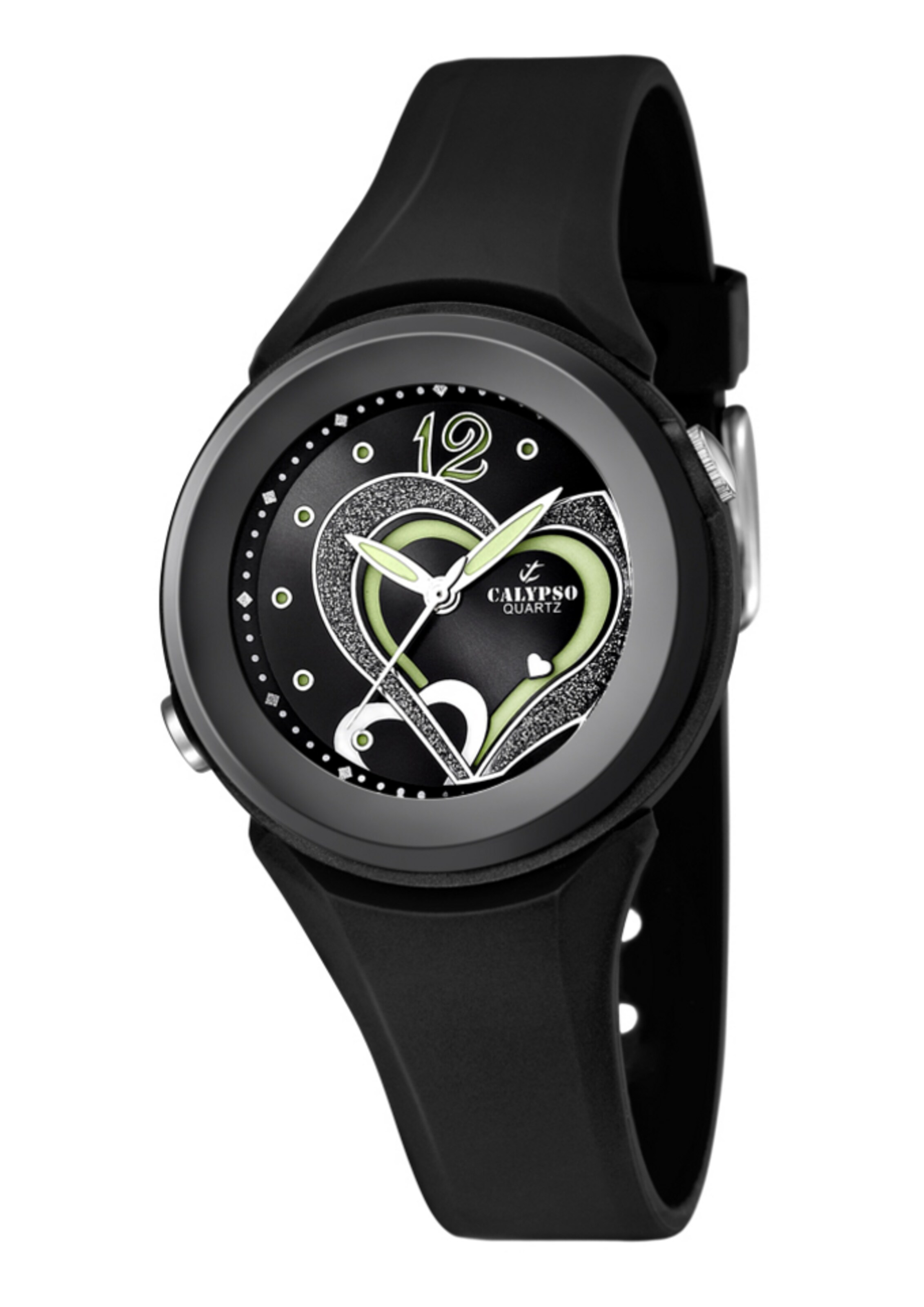 CALYPSO WATCHES Quarzuhr 'K5576/6' in Schwarz: Vorderseite
