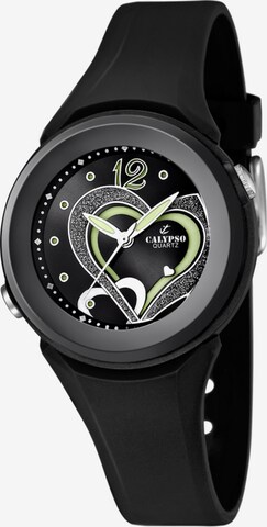 CALYPSO WATCHES Analog Watch 'K5576/6' in Black: front