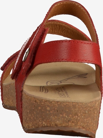 JOSEF SEIBEL Sandals 'Tonga' in Red