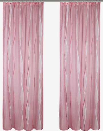 MY HOME Curtains & Drapes in Pink: front