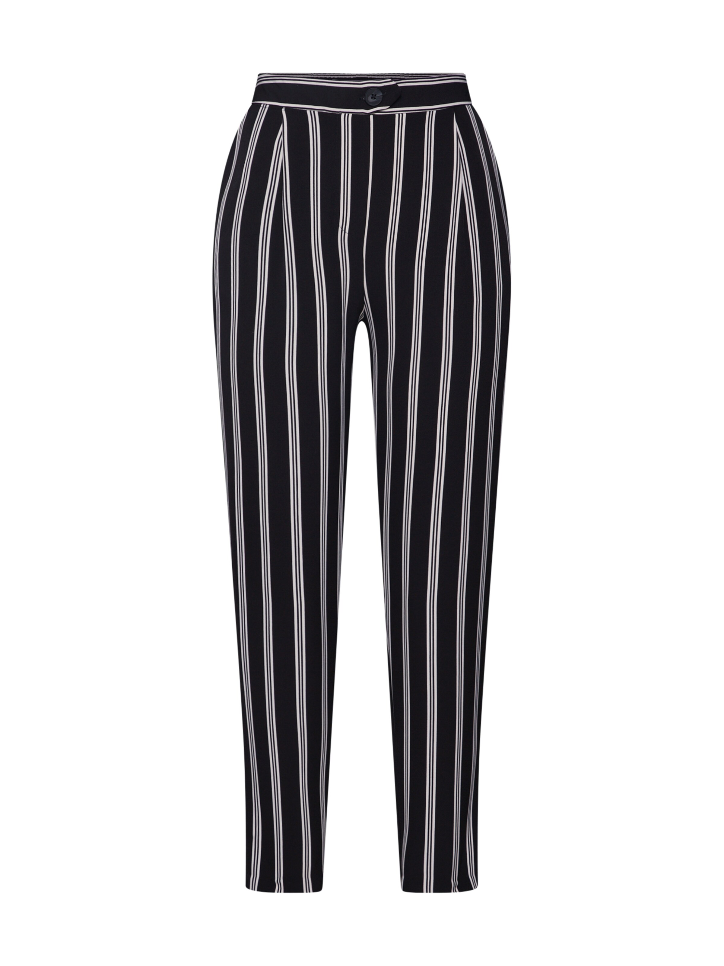 NEW LOOK - Bandplooibroek 'JE SEB Stripe' in de kleur Zwart