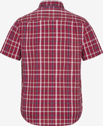 Jan Vanderstorm Comfort fit Button Up Shirt in Red