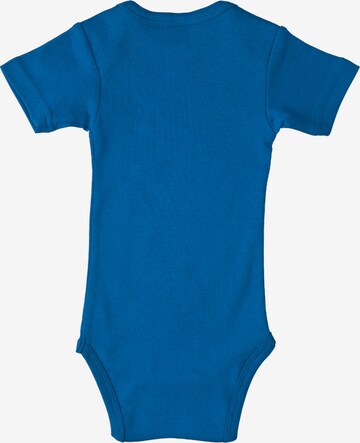 LOGOSHIRT Baby-Body "Superman" in Blau
