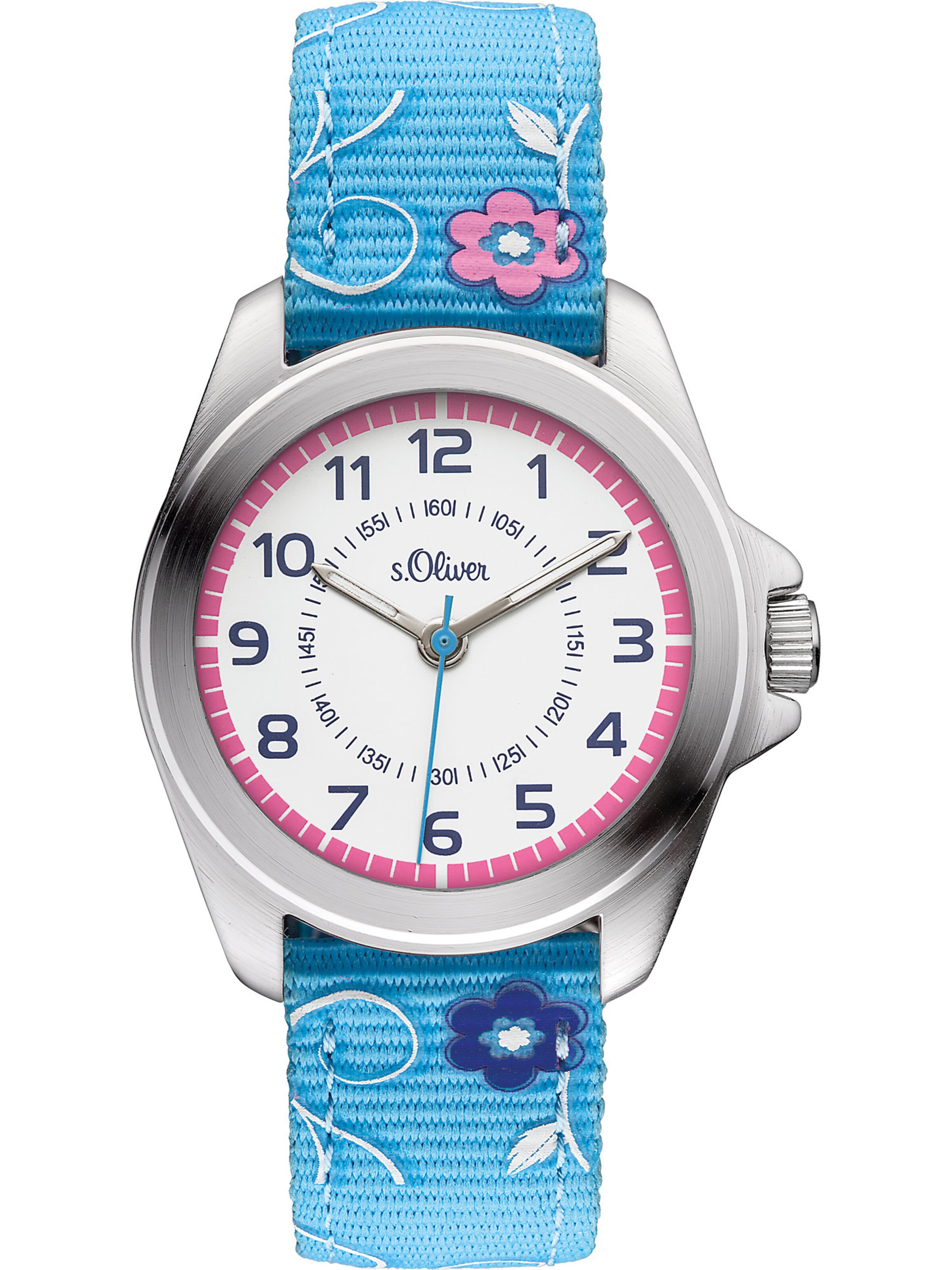 s.Oliver Watch in Blue: front