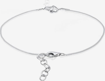 ELLI Foot Jewelry 'Herz' in Silver