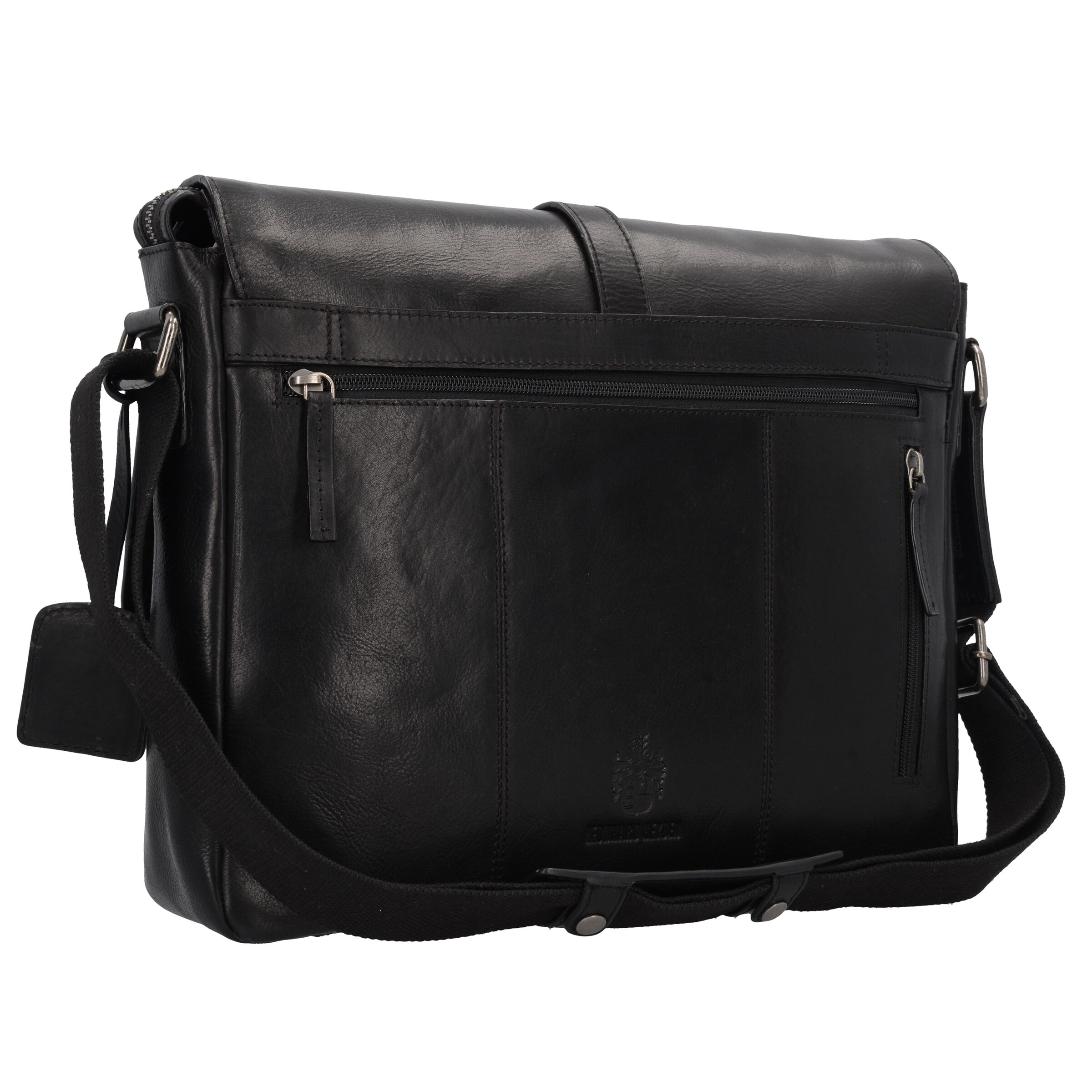 LEONHARD HEYDEN Document Bag 'Roma' in Black