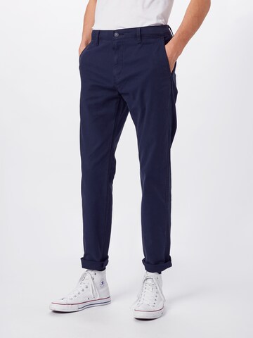 Effilé Pantalon chino 'XX Chino Std II' LEVI'S ® en bleu : devant