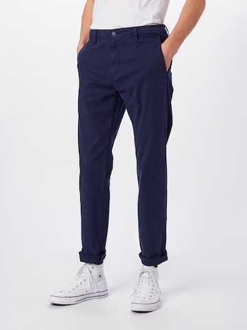 LEVI'S ® Tapered Chino Pants 'XX Chino Std II' in Blue: front