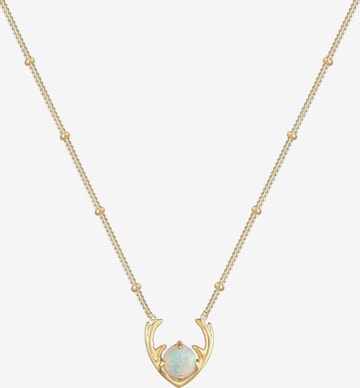 ELLI Necklace 'Hirsch' in Gold: front