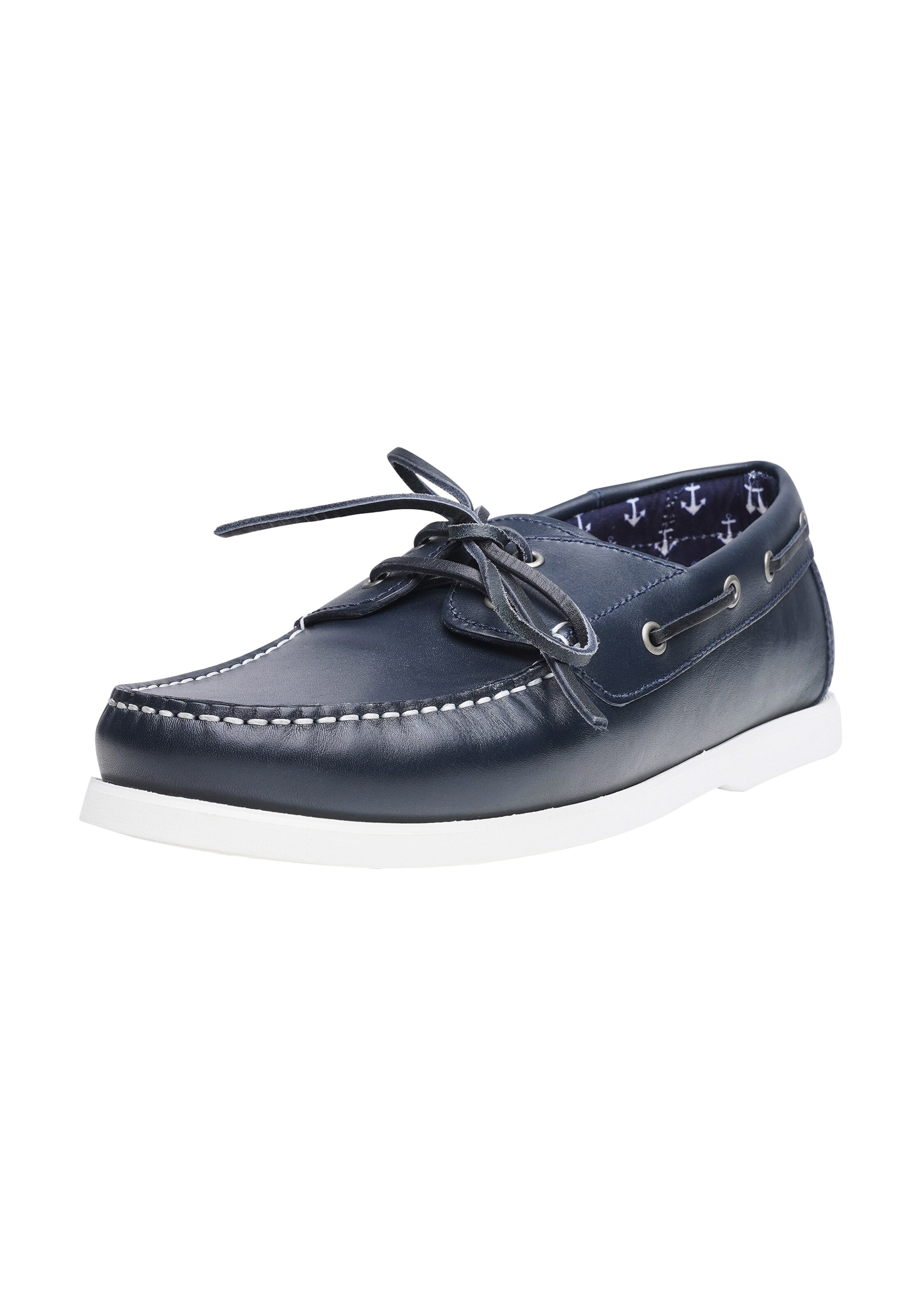 SHOEPASSION - Mocassins 'No. 80 MB' in de kleur Navy