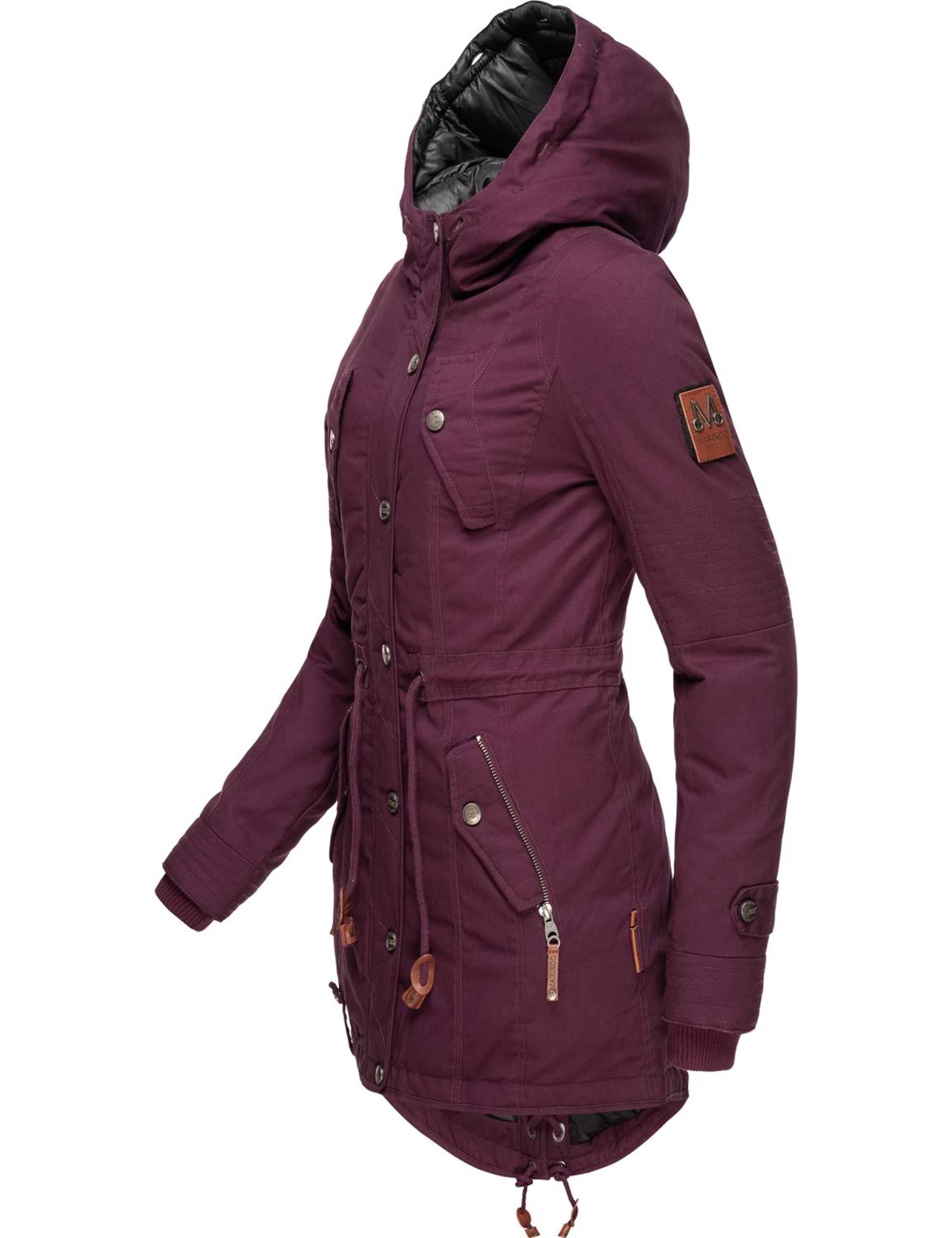 MARIKOO Talviparka 'La Viva' värissä punainen